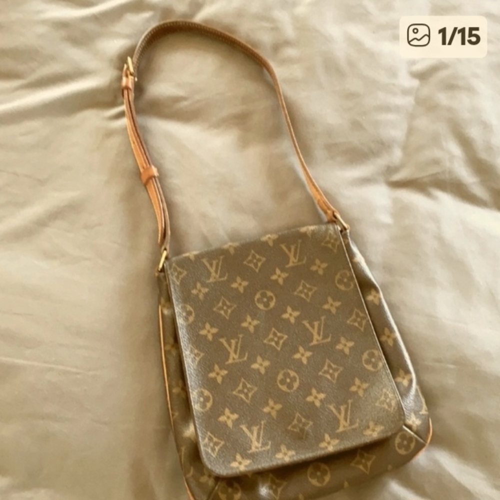 Louis Vuitton Brown Monogram Shoulder Bag